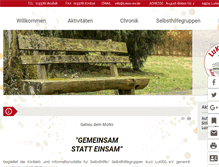 Tablet Screenshot of lukiss-ev.de